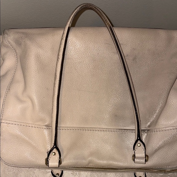 Authentic Kate Spade ♠️ Elegant Cream Handbag -Used - Picture 8 of 16